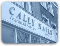 Cally Nails shop front